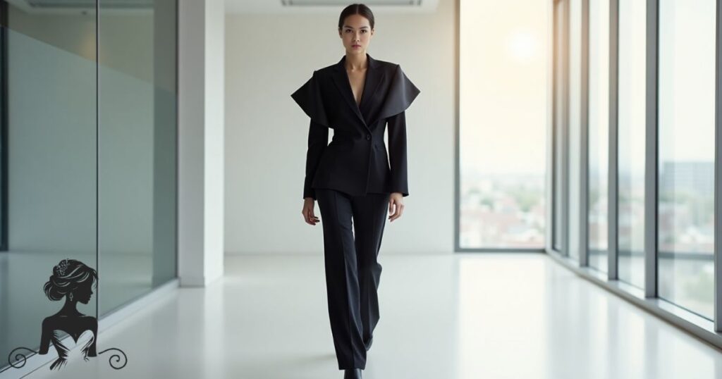 Asymmetrical Power Suit