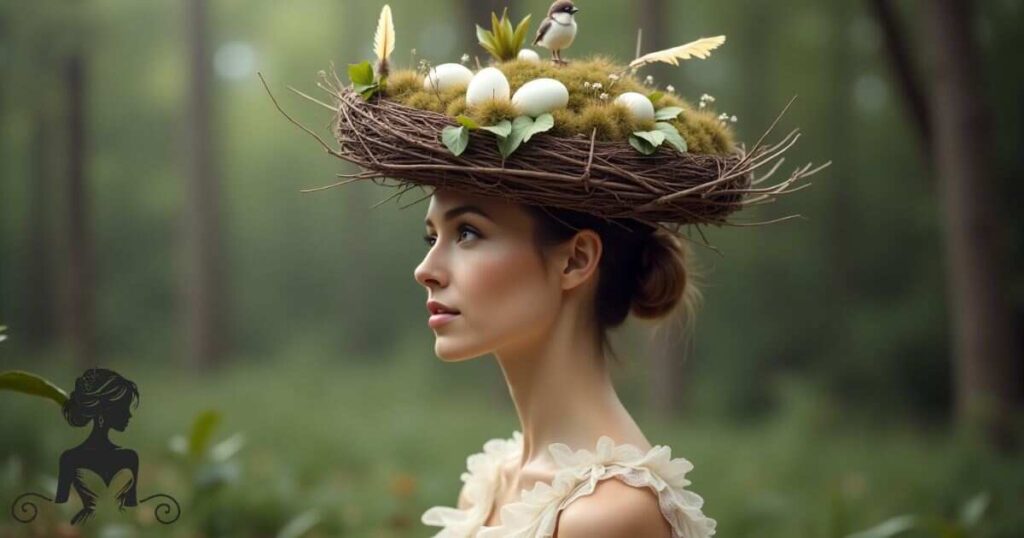 Bird Nest Headpiece