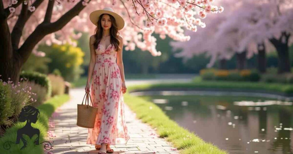 Floral Maxi Dress Spring Fashion