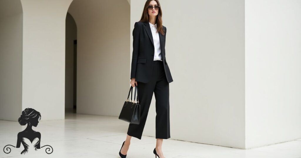 Minimalist Monochrome Douyin Outfit