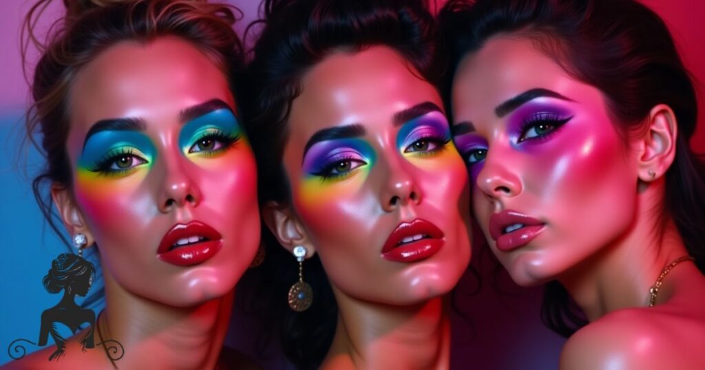 Neon Makeup for Glow Up