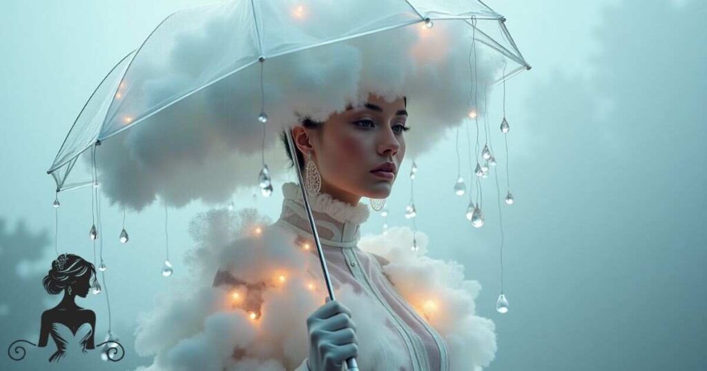 The Rain Cloud Suit : A Surrealist outfit