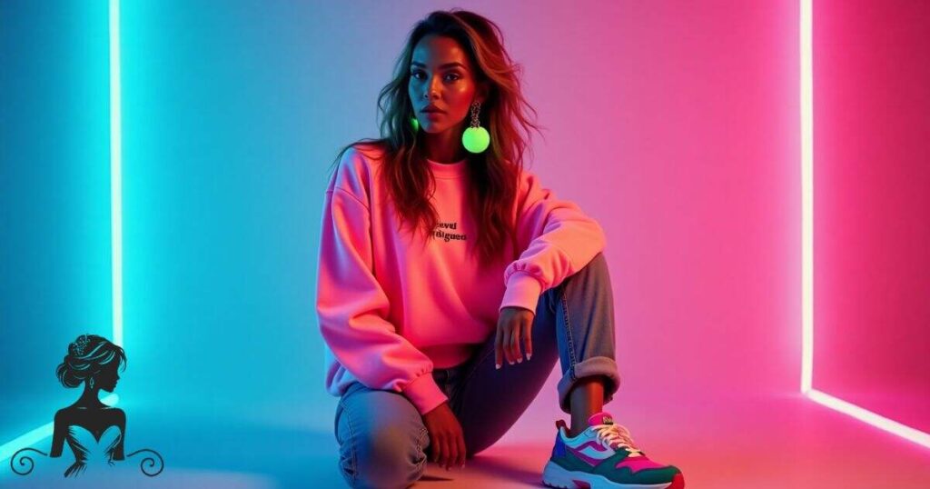 Vibrant 80s Neon Trends