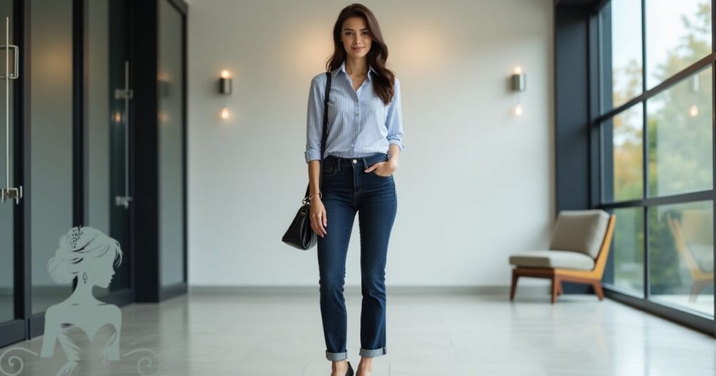 Classic Blues: Denim & Button-Down Staples