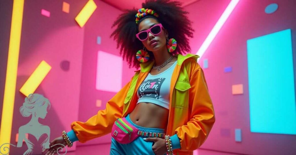 Playful Retro Fashion Remix
